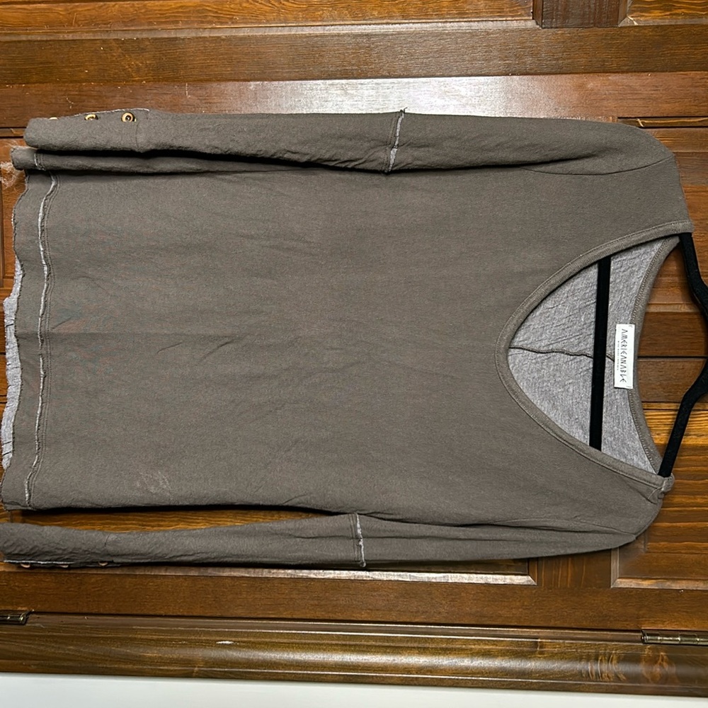 American Able long sleeve fall womens shirt size medium